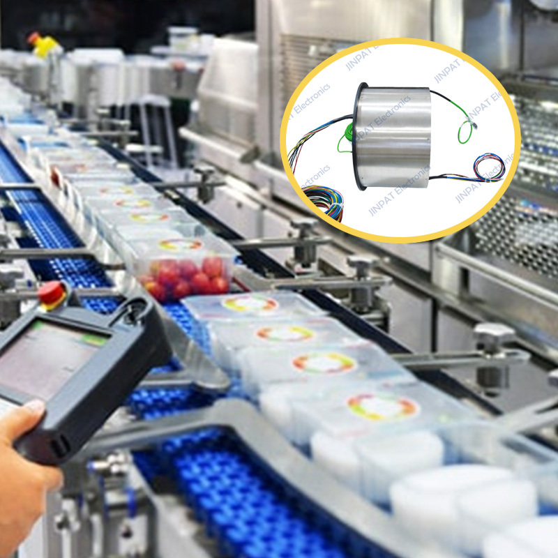 High-Protection Through-Bore Slip Ring — A Reliable Core for Cable Winches