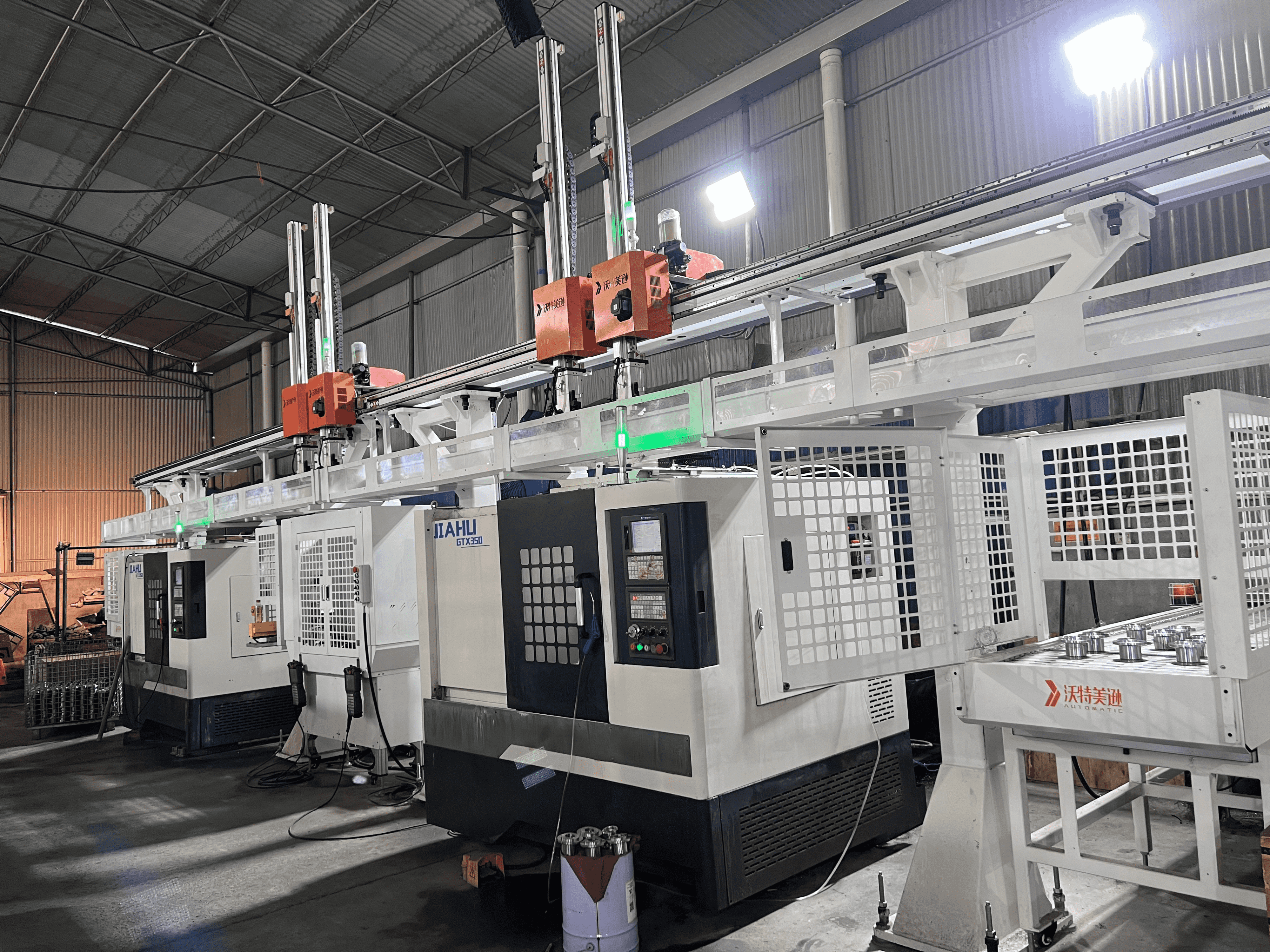 Automatic Mechanical Arm Production Lines 2-tuya