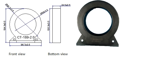200a/200ma 400a/200ma ct 189 current transformer