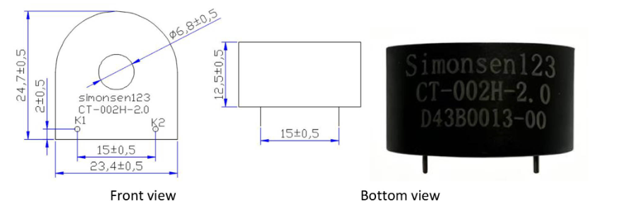 current transformer ct 002 hseries