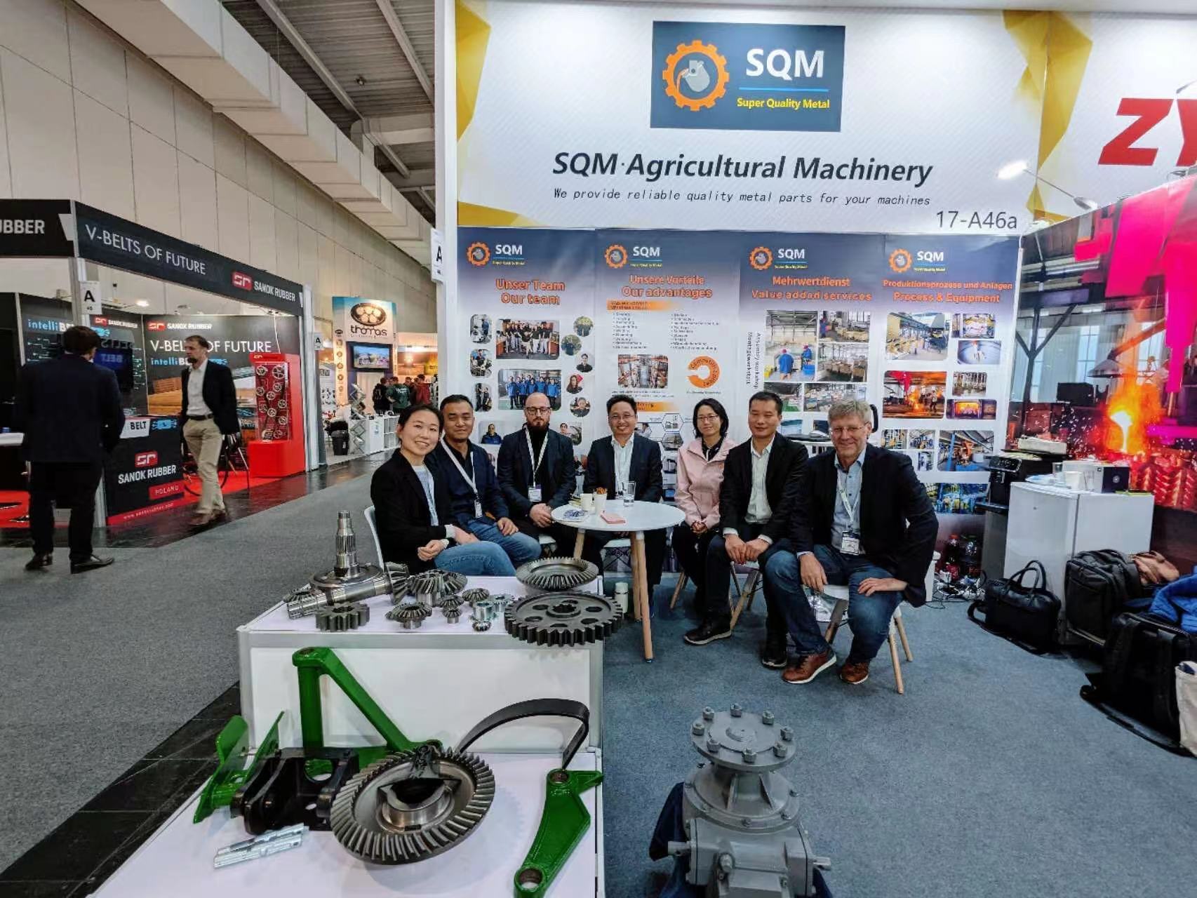 SQM meets customers in  Agritechnica Hannover 2023