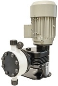Electrically powered diaphragm pump