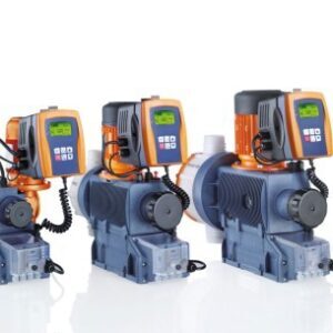 Motor diaphragm metering pump