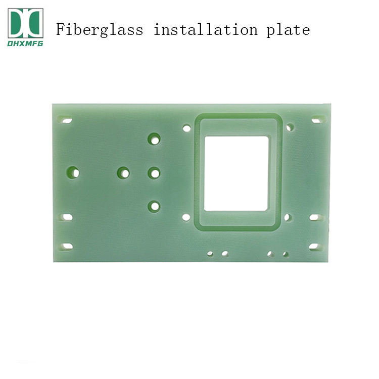 fiberglass installation plate