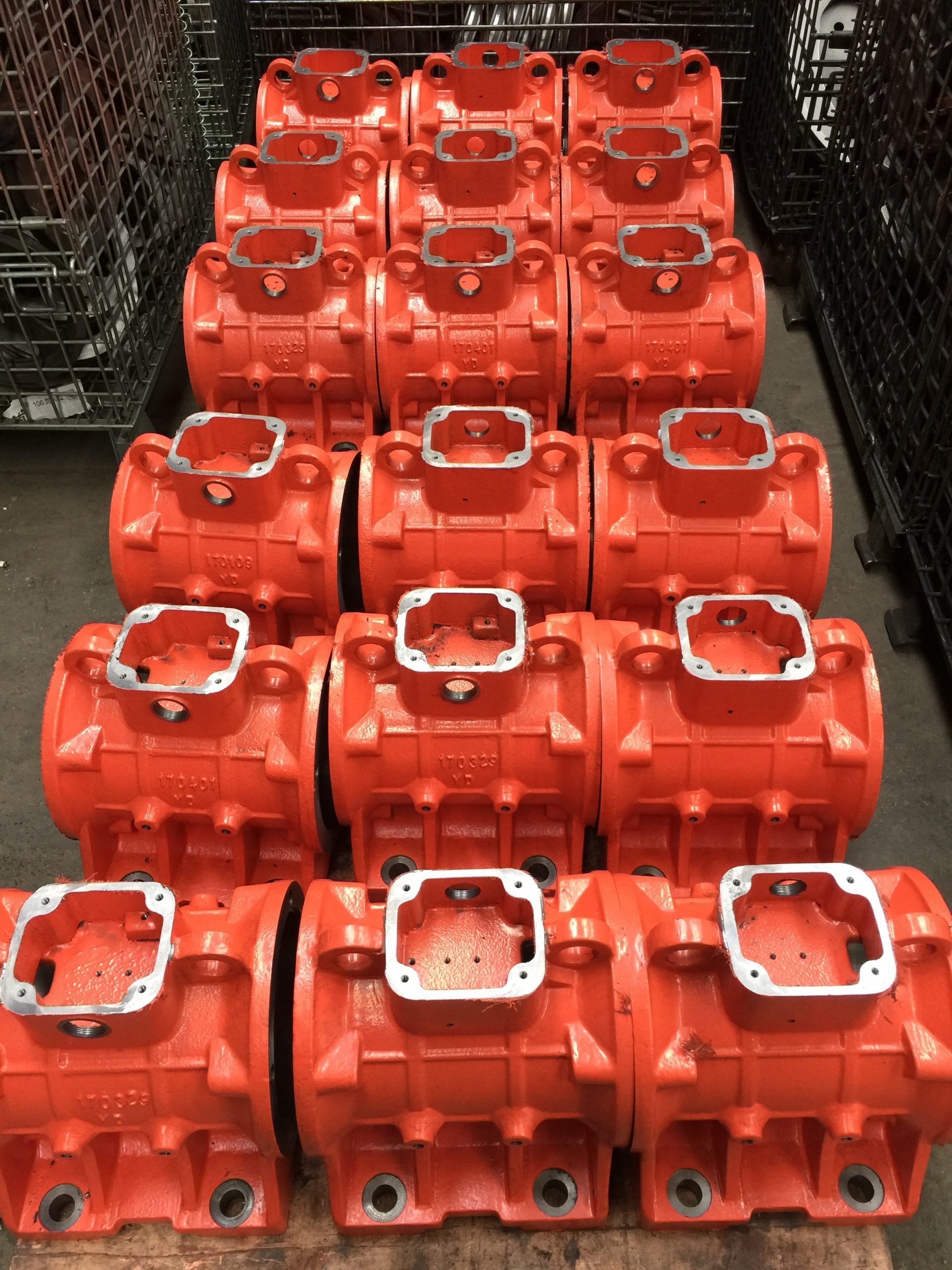 ductile iron machined housing