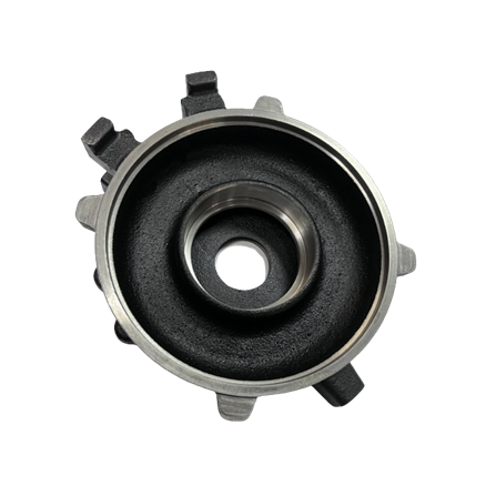 full machining for ductile iron casting part