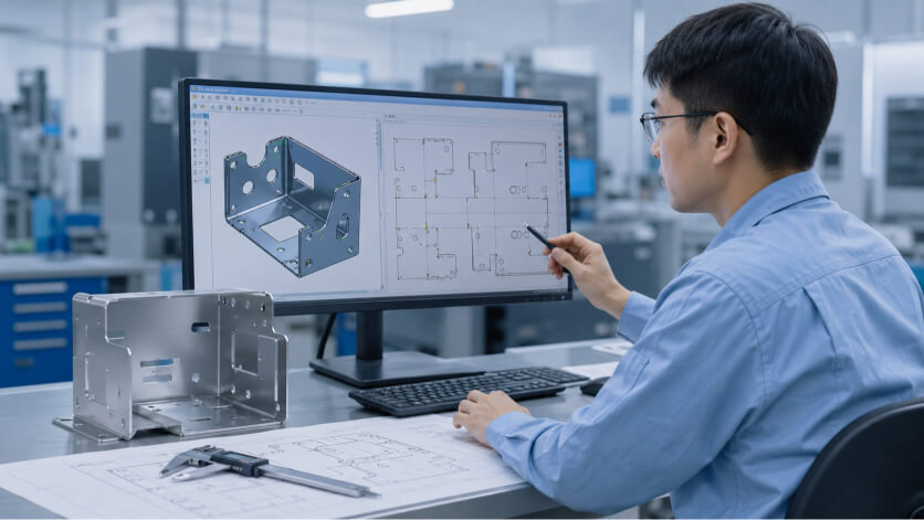 sheet metal structure optimization