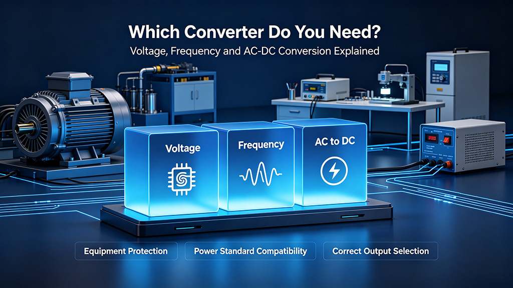 frequency converter vs. voltage converter which one do you really need