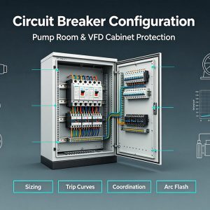 circuit breaker configuration for water pump, fan, compressor & variable frequency drive (vfd) cabinet 封面