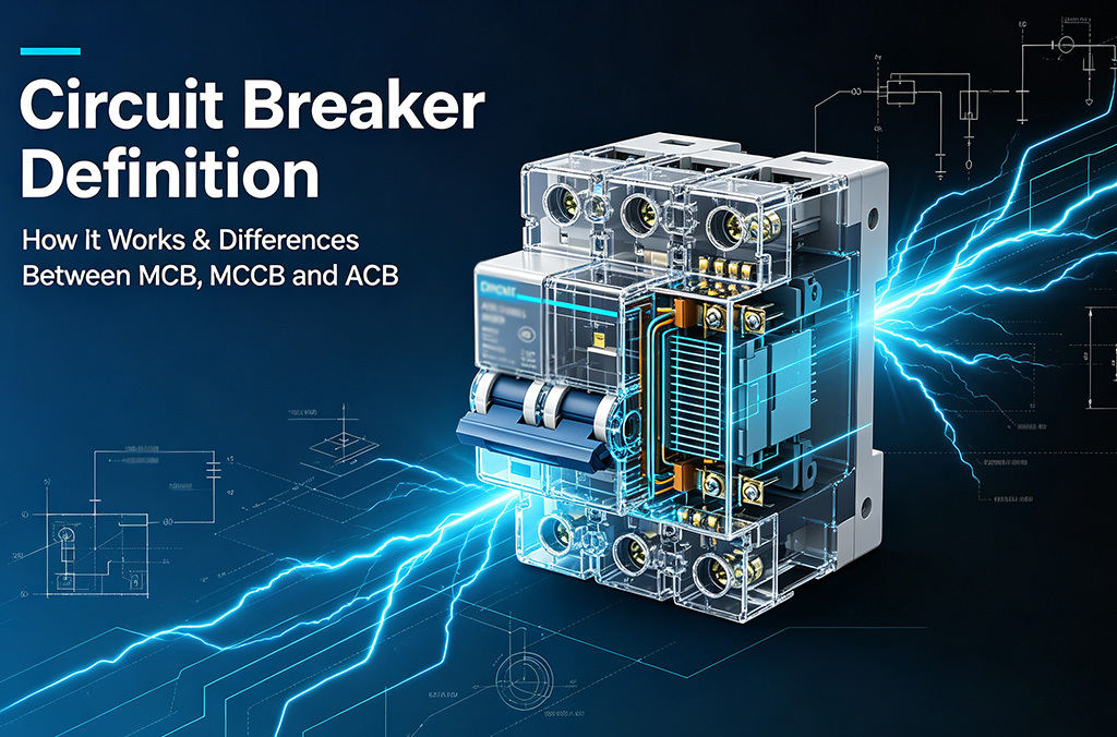 circuit breaker definition how it works amp differences between mcb, mccb and acb 封面