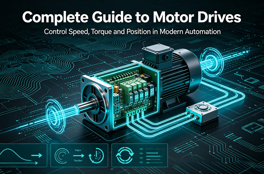 complete guide to motor drives for industrial automation 封面