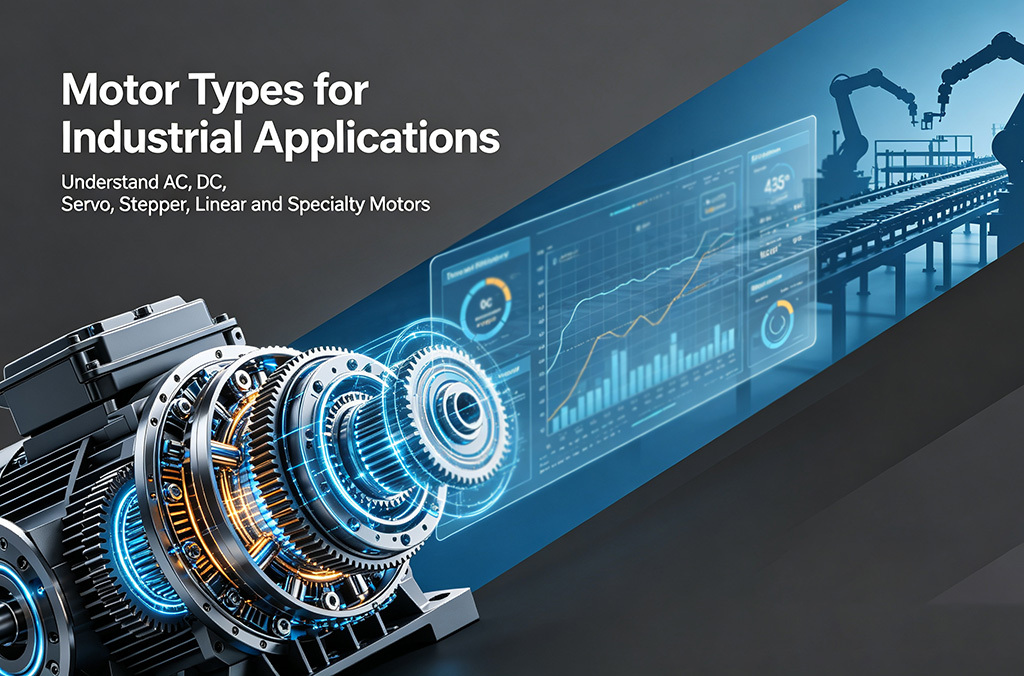 industrial motor types complete classification for industrial application 封面