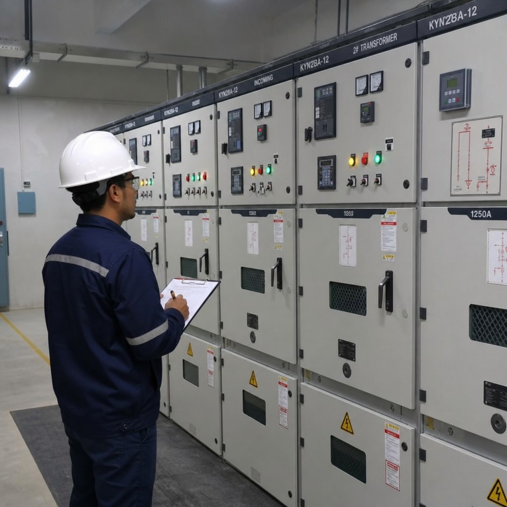 daily maintenance and fault troubleshooting of mv switchgear 1
