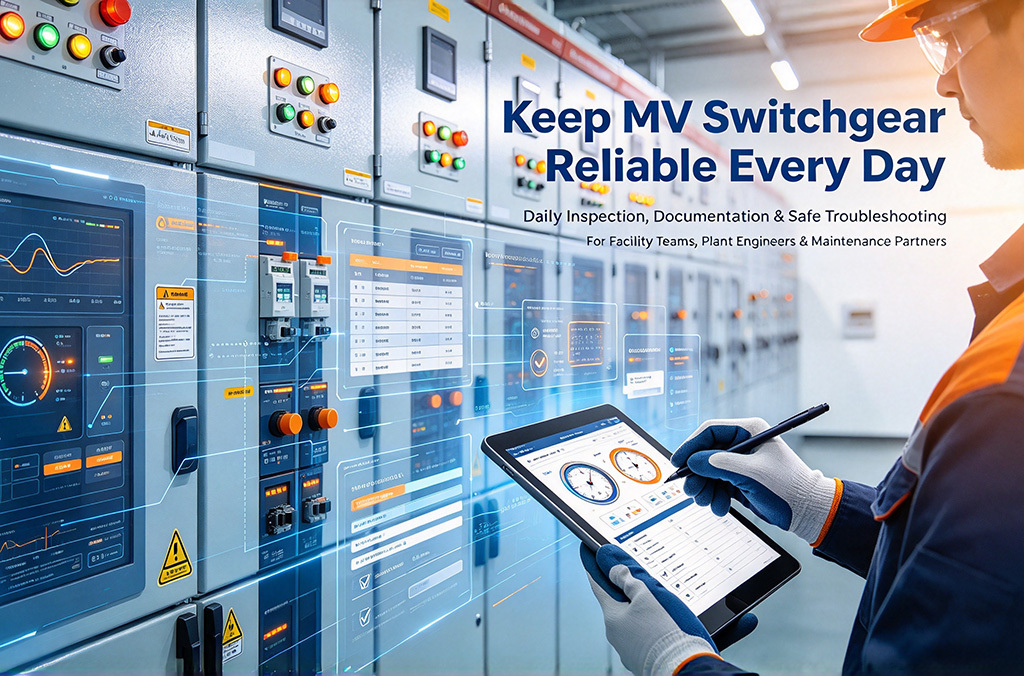 daily maintenance and fault troubleshooting of mv switchgear 封面
