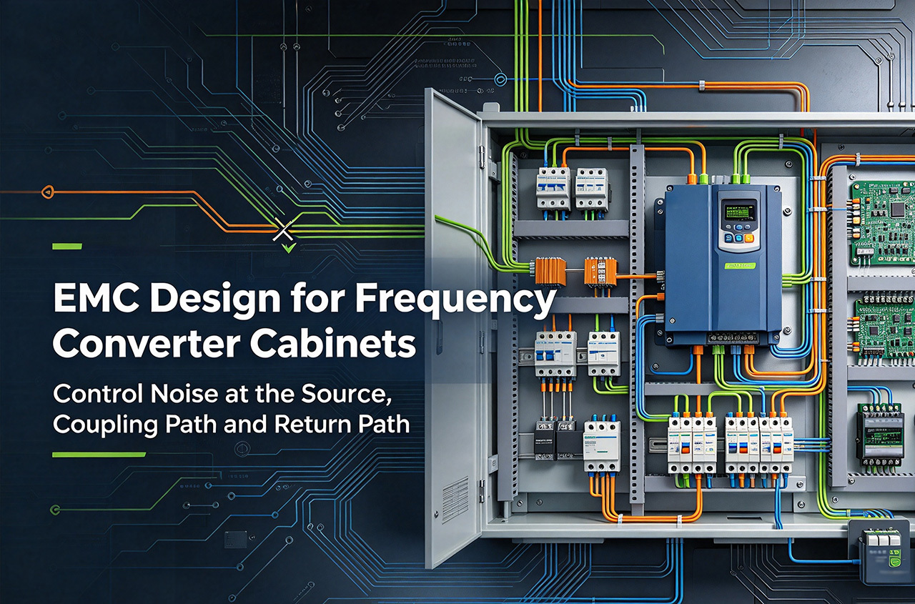 emc anti interference design for cabinet mounted frequency converters 封面