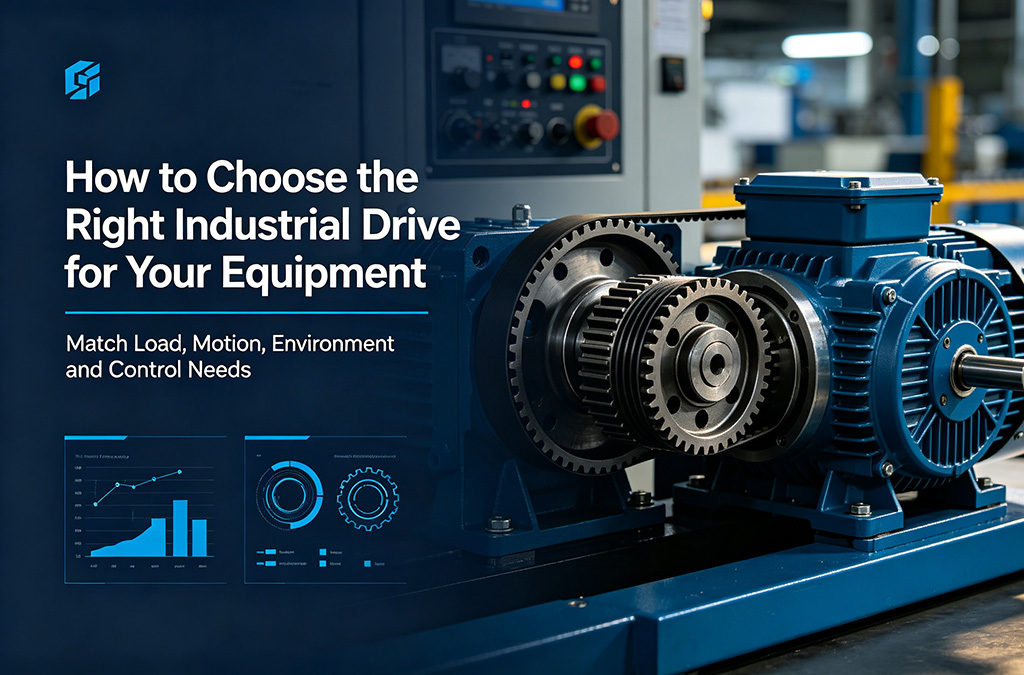 how to choose the right industrial drive for your equipment 封面