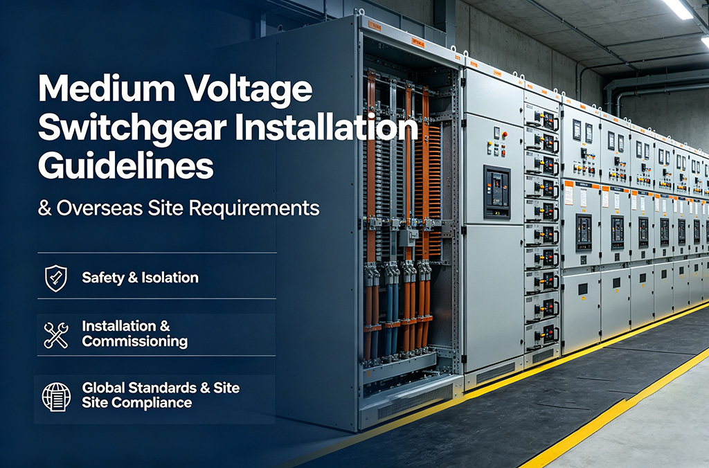 medium voltage switchgear installation guidelines amp overseas site requirements 封面