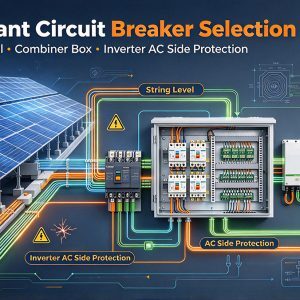 26.10.26 circuit breaker selection for solar pv plant string level combiner box inverter ac side protection 封面