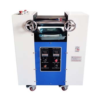 benchtop two roll mill equipment spkl 002