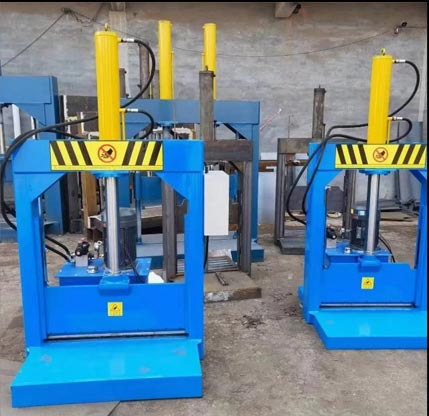 rubber bale cutter
