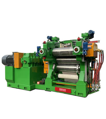 12″ 4 rolls calendering machine for textiles spyy 013