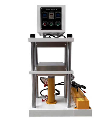 10/15/20 ton manual lab small hydraulic press sppl 046