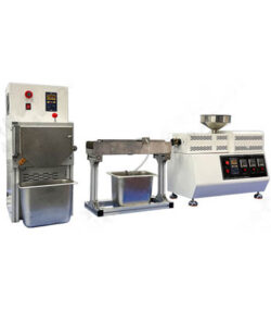 plc control twin screw extrusion granulator smep 210