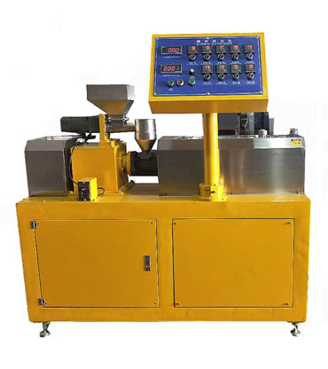 single screw plastic lab extrusion machine smep208