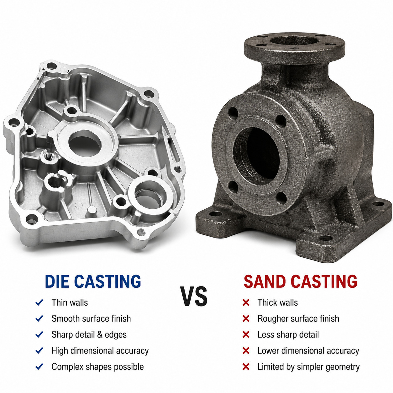 09 die casting vs sand casting
