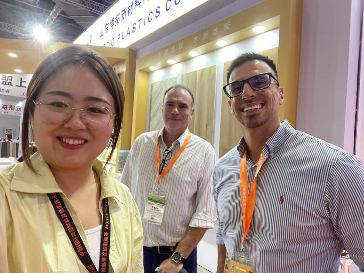 bodo showcases vinyl flooring & pvc moulding at domotex asia 2025 in shanghai (1)