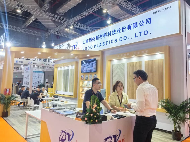 bodo showcases vinyl flooring & pvc moulding at domotex asia 2025 in shanghai relative position of exhibition booth (3)