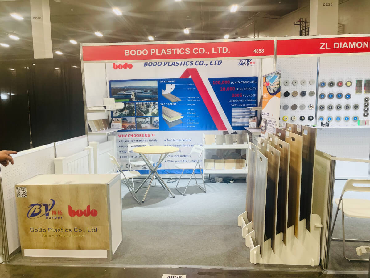 domotex usa 2025 relative position of exhibition booth