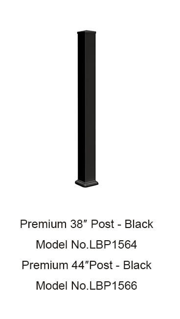 premium rail black