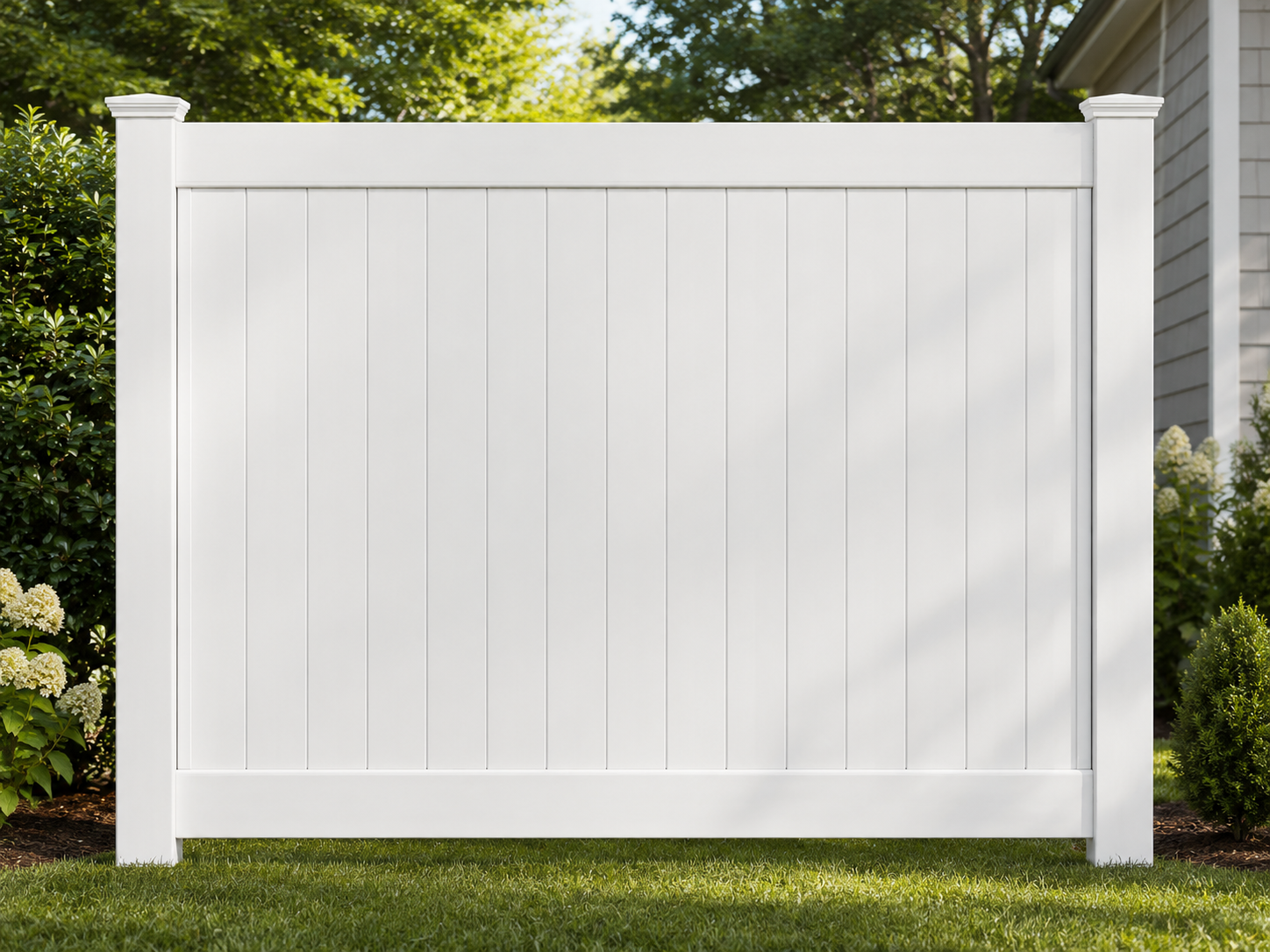 6' × 8' snap together vinyl fence panels（8651s）