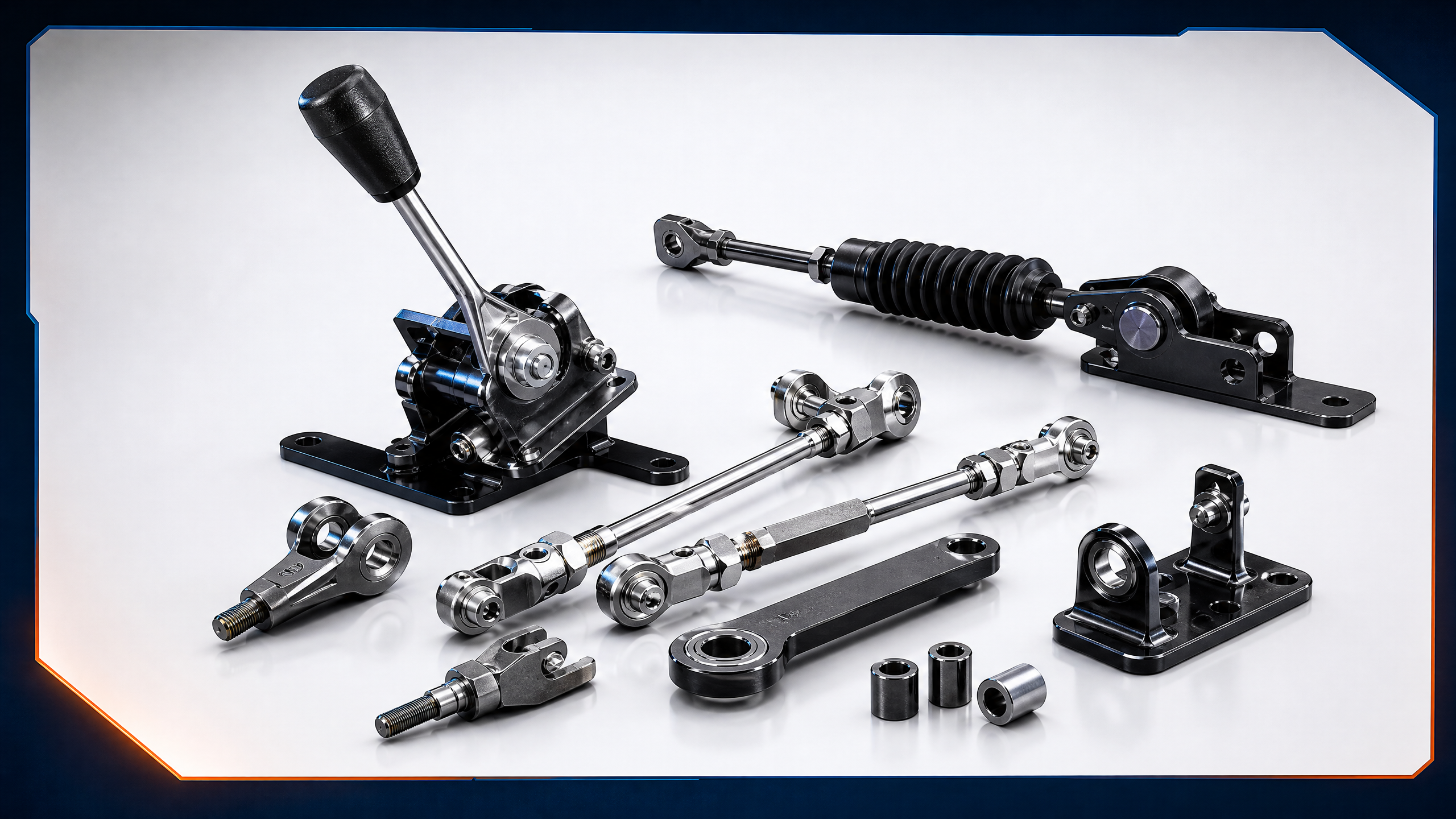 forklift gear shift mechanisms & control linkages