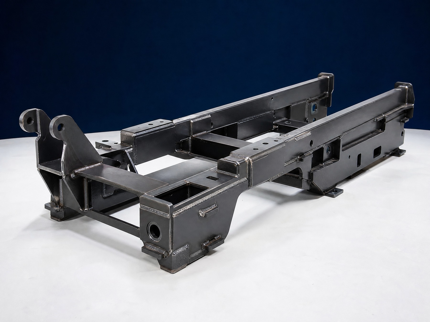 welded forklift structural assemblies