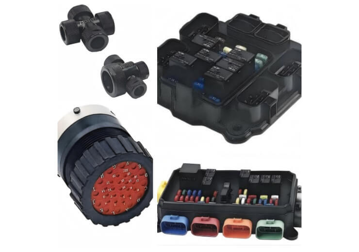 7. aerospace & industrial electrical connectors and protective components