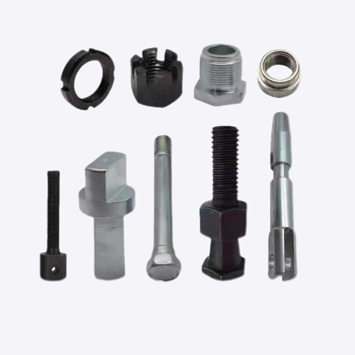 special shaped bolts & nuts: cnc machining & cold heading