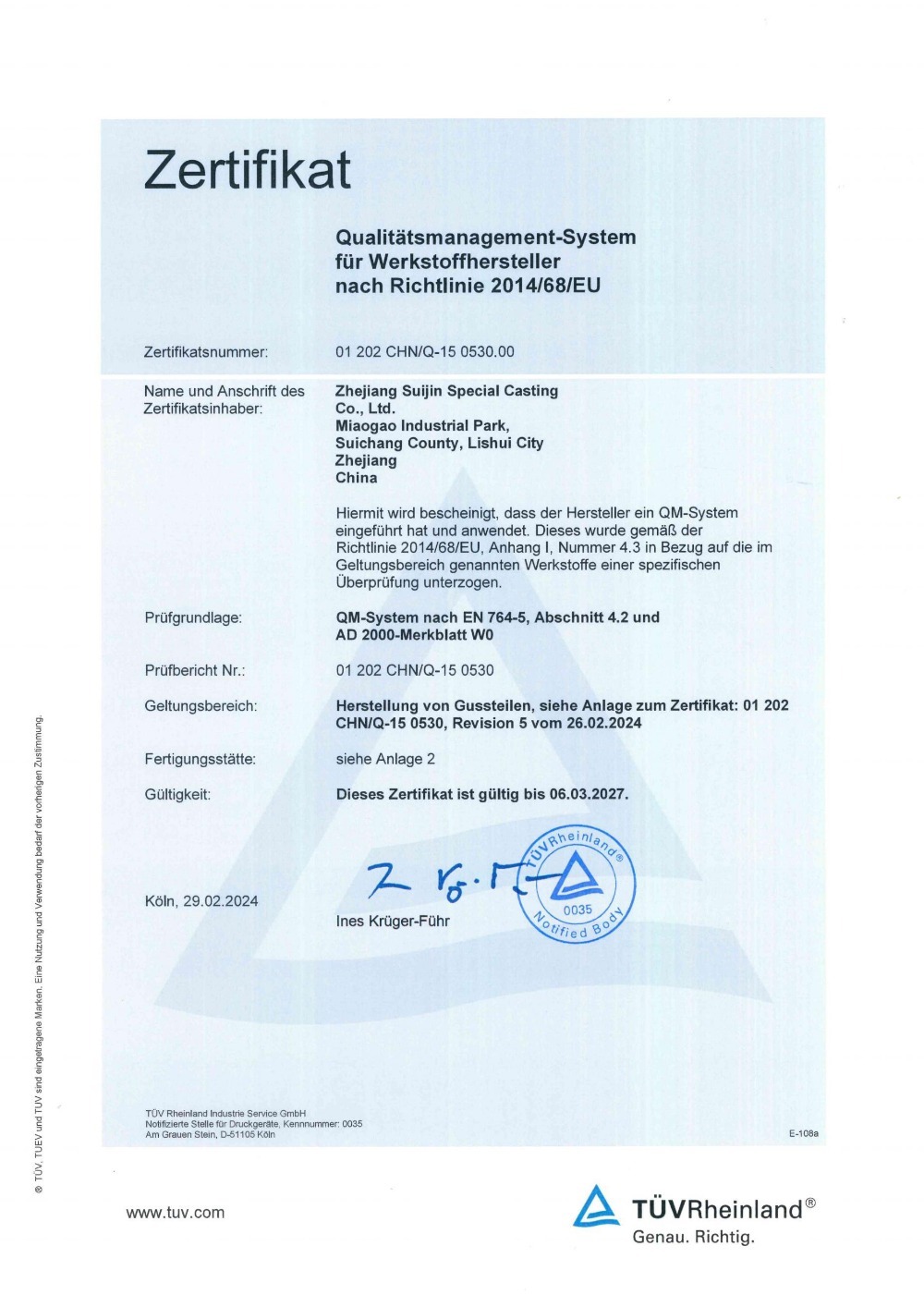 PED 201468EU