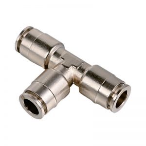 PET union tee push-in fitting
