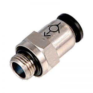 SPC male straight stop fitting