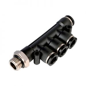 PKD male triple union quick fitting