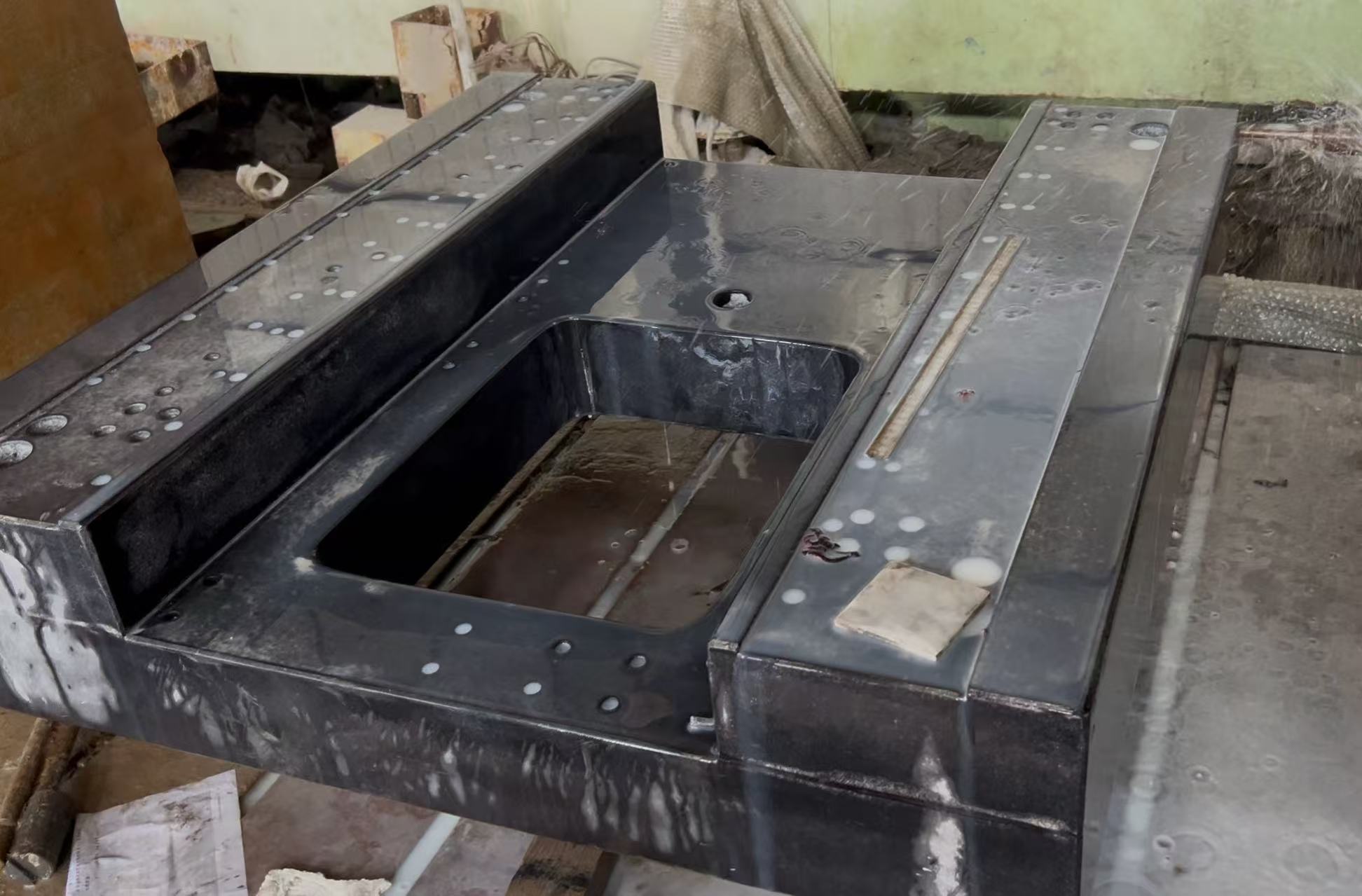 granite/marble lithography machine bases (semiconductor specific): nano level reference solution for advanced process lithography in semiconductors