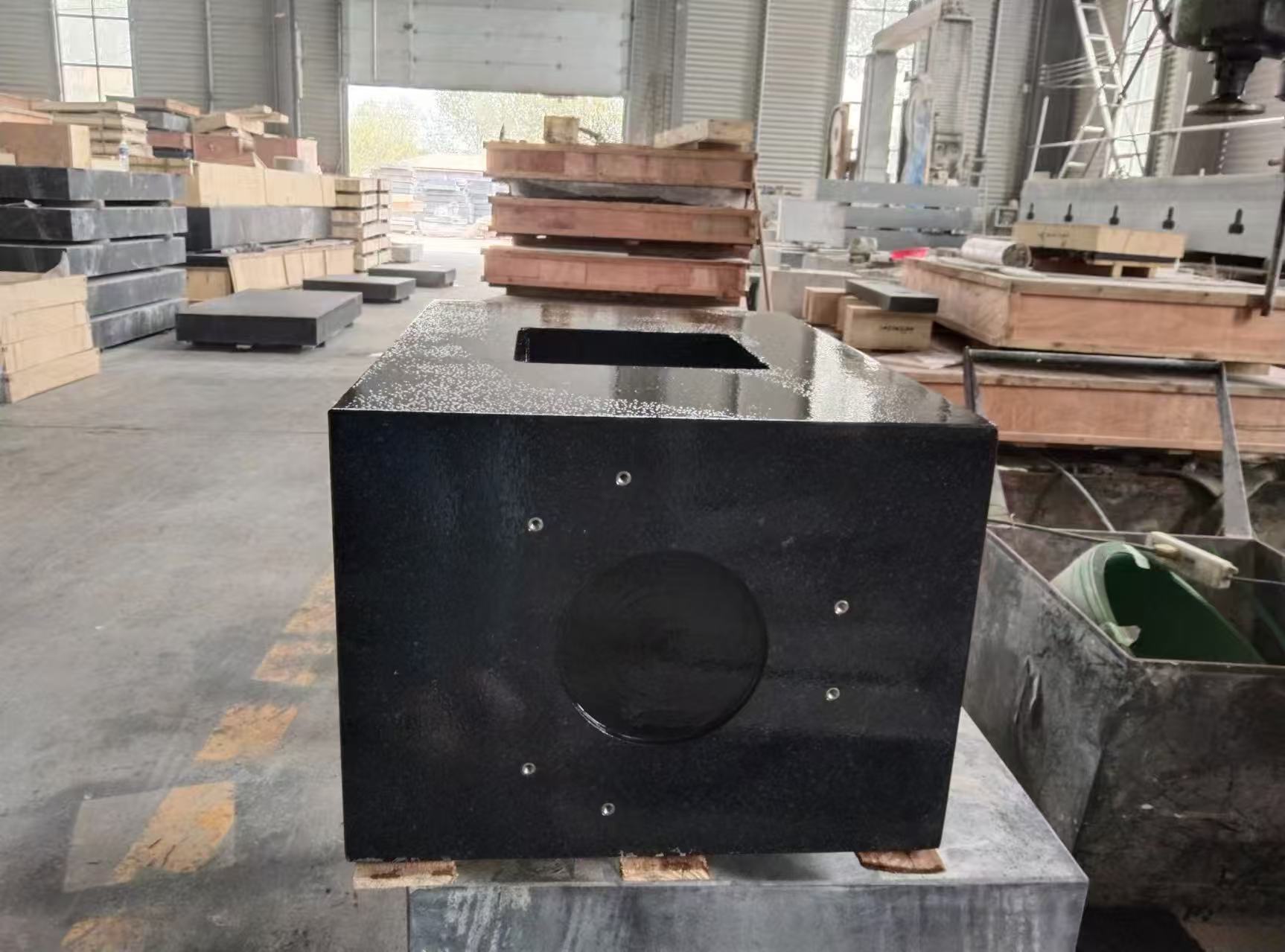 granite precision mechanical components: core carrier for machine tool bases and precision instrument main structures