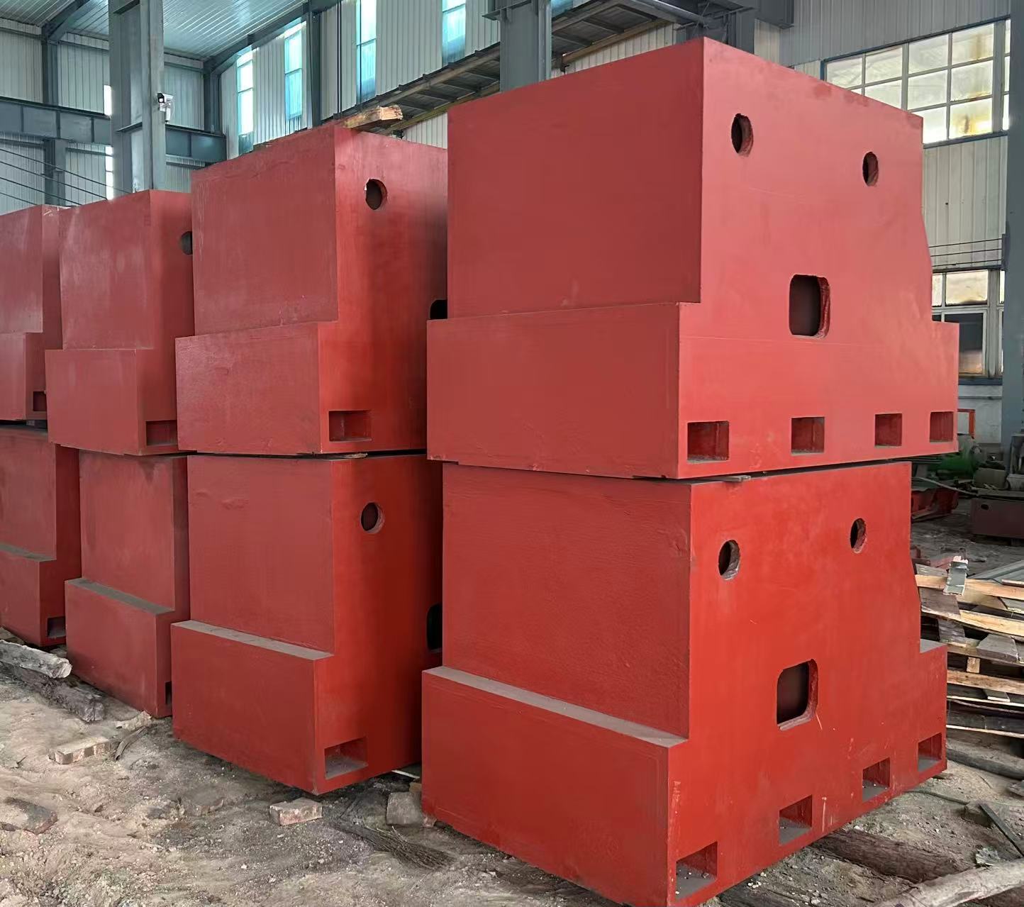cast iron machine tool bases (large scale cast iron equipment foundation components): core foundation for ultra load bearing capacity and long term stability of heavy duty equipment