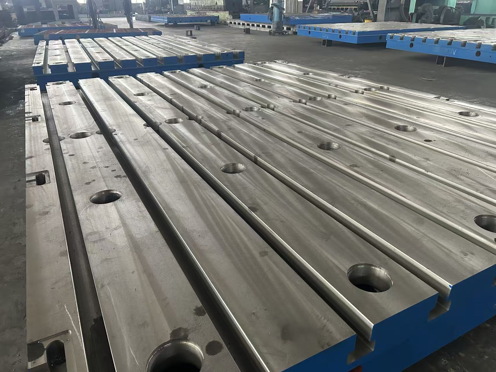 wind power special cast iron test platform (modular splicing type)