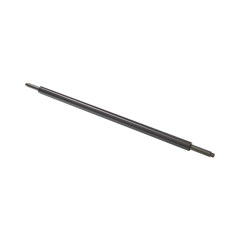 shafted through shaft smooth hard anodized aluminum guide roller
