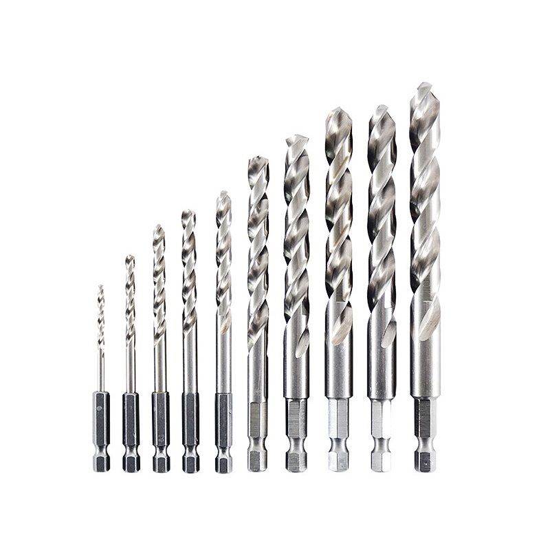 hex shank fully ground hss m2 twist drill bits