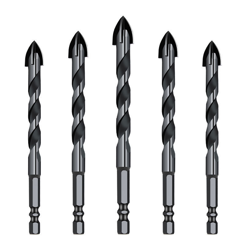 hex shank multi use cross tips twist drill bits