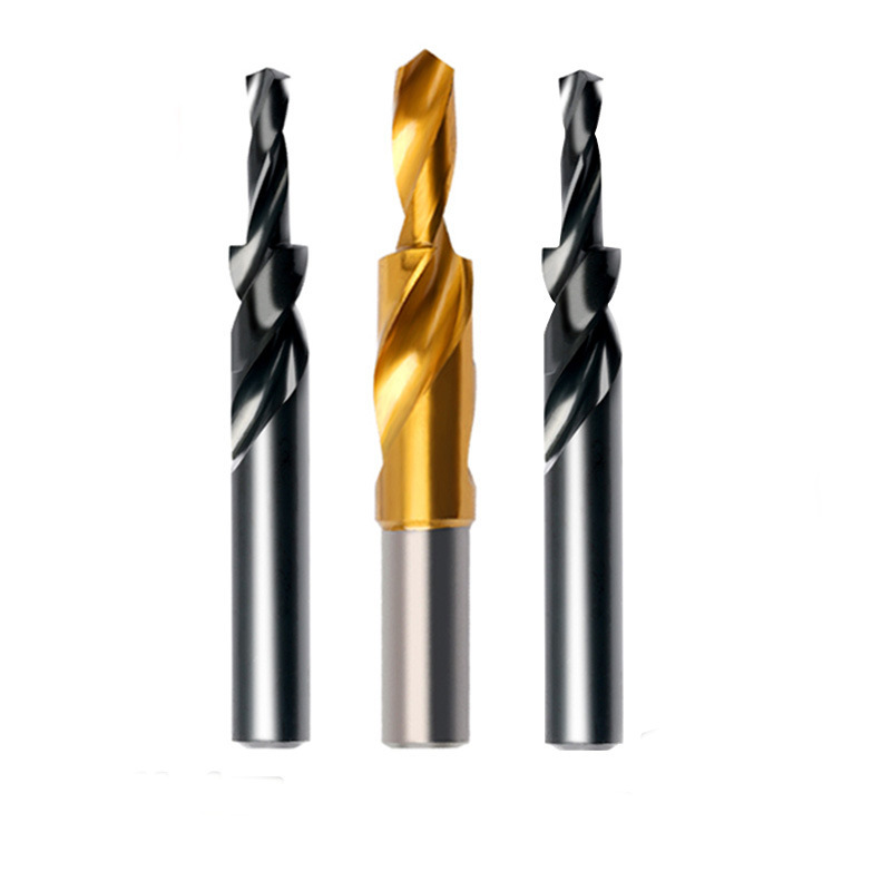 fully ground hss co step twist drill bit